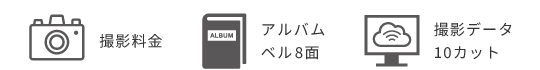 アルバム＆データプランに含まれるもの