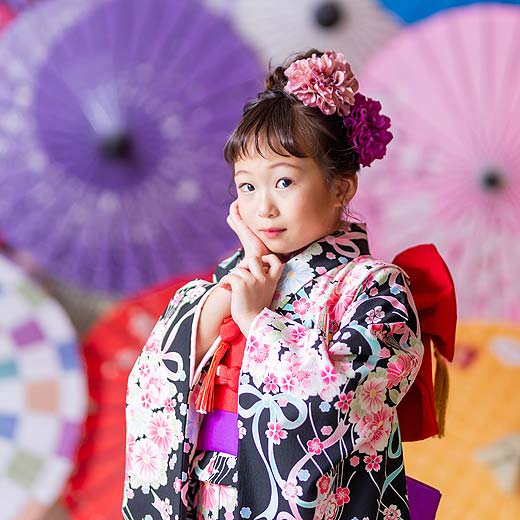 掛川市フォトスタジオの和傘スタジオのギャラリー09